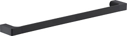 Горизонтальный полотенцедержатель Pirenei 60 см, нержавеющая сталь, матовый, цвет черный, Gedy PI21/60(14) Gedy