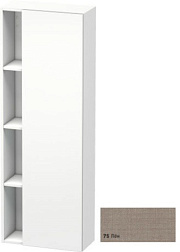 Шкаф-колонна DuraStyle 50х24х140 см, корпус-белый матовый, фронт-лен, правый, подвесной монтаж, Duravit DS1238R7518 Duravit