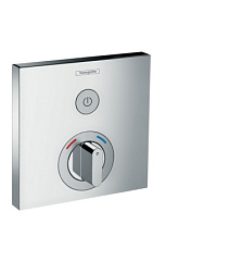 Лицевая часть встраиваемого смесителя Shower Select с клапаном select, 1 функция, Hansgrohe 15767000 Hansgrohe