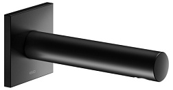 Излив IXMO матовый, 20 см, с квадратной розеткой, длина излива 18см, чёрный цвет, неповоротный, Keuco 59545370102 Keuco