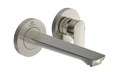 Внешняя часть встраиваемого смесителя для раковины Connect Air длина излива 20см, стальной цвет, Ideal Standard A7029GN Ideal Standard