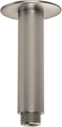 Потолочный кронштейн для верхнего душа шлифованный, никель, Hansgrohe 27479820 Hansgrohe