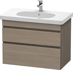 Модуль под раковину DuraStyle 80х45,3х61 см, дуб терра, Duravit DS648403535 Duravit