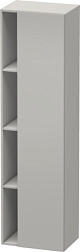 Шкаф-колонна DuraStyle 50х36х180 см, бетонно-серый матовый, правый, подвесной монтаж, Duravit DS1249R0707 Duravit