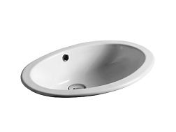Встраиваемая сверху раковина Marine 54,5х42 см, санфаянс, Simas S50P bia Simas