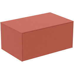 Модуль под раковину Conca 80х50,5х37 см, без выреза в столешнице, матовый закат, система push-to-open, Ideal Standard T4312Y3 Ideal Standard