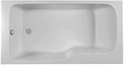 Акриловая ванна Bain-Douche Malice 170х90 см, левосторонняя, сидячая, Jacob Delafon CE6D065L-00 Jacob Delafon