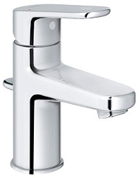 Смеситель для умывальника Europlus xs-size, неповоротный излив, с донным клапаном, Grohe 33156002 Grohe