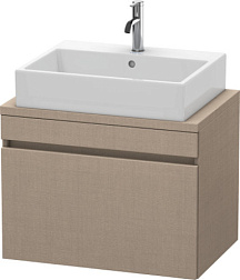 Модуль под раковину DuraStyle 70х47,8х51,2 см, без консоли, лен, Duravit DS530107575 Duravit