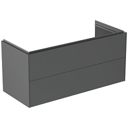 Модуль под раковину Conca 120х50,5х55 см, антрацит матовый, система push-to-open, Ideal Standard T4576Y2 Ideal Standard
